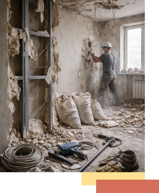 Профессиональный демонтаж зданий и конструкций в Апшеронске