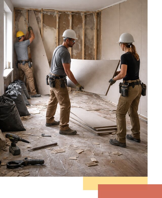 Демонтаж стеновых панелей в Апшеронске быстро и аккуратно