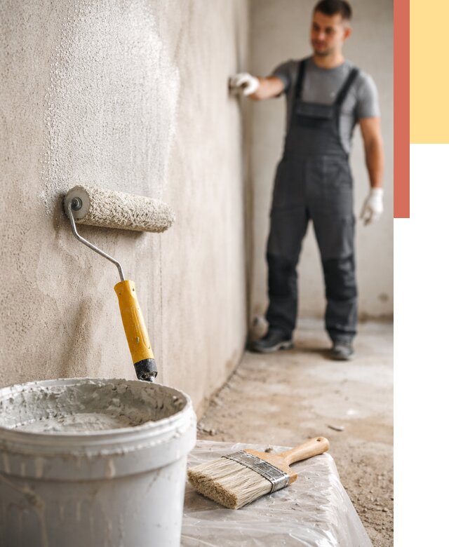 Нанесение бетоноконтакта на стены в Апшеронске от 4304 руб. быстро и недорого | ОТДЕЛОЧНИК-Пшр