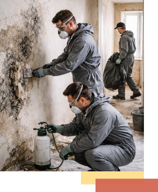 Удаление плесени со стен профессионально в Апшеронске