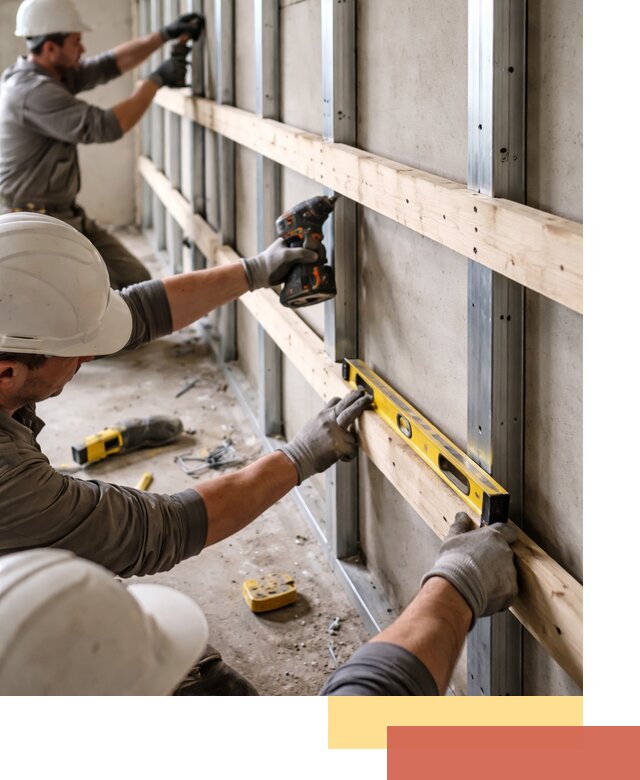 Устройство обрешетки под панели в Апшеронске