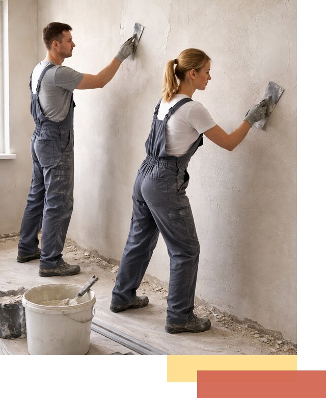 Штукатурка стен под обои в Апшеронске профессионально и быстро