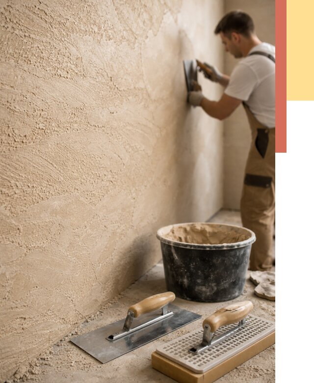 Декоративная штукатурка травертин в Апшеронске от 1845 руб/м2 — качественно и недорого | ОТДЕЛОЧНИК-Пшр