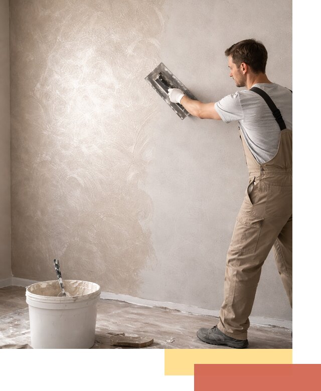 Декоративная штукатурка «Мокрый шелк» под ключ в Апшеронске