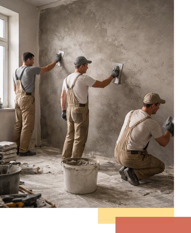 Декоративная штукатурка под бетон в Апшеронске для стен и потолков