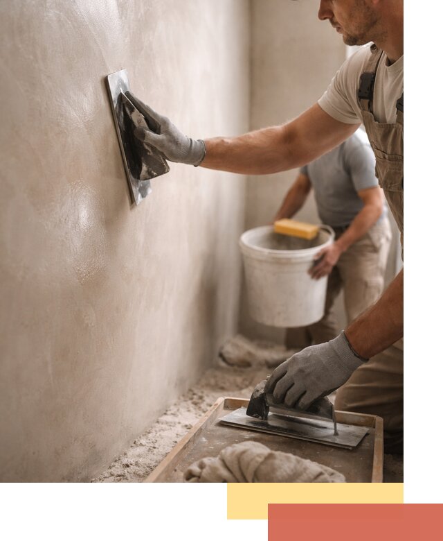 Нанесение марокканской штукатурки таделакт в Апшеронске