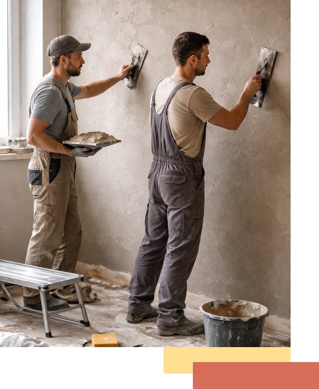 Ремонт декоративной штукатурки и восстановление фактуры в Апшеронске