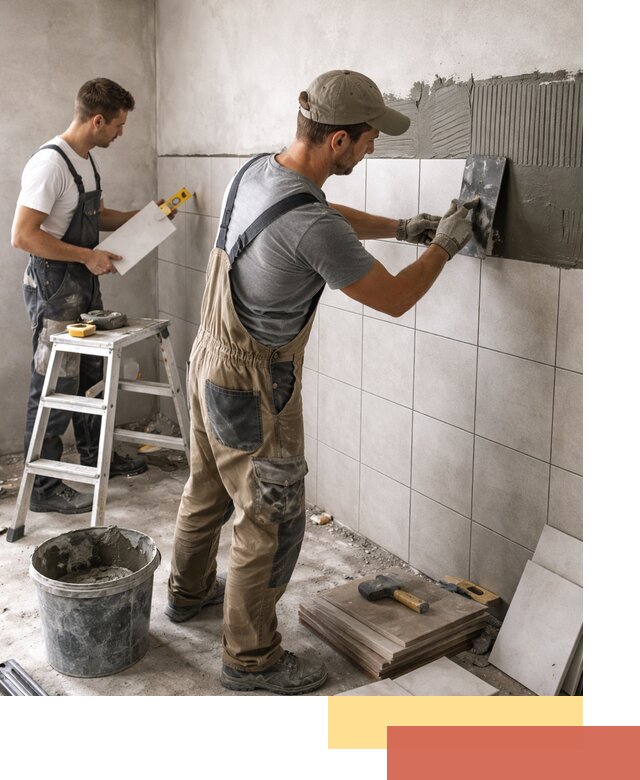 Укладка плитки на стены в Апшеронске профессионально и надежно