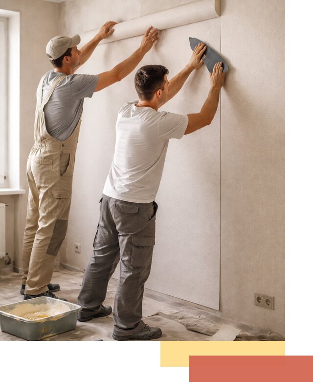 Поклейка виниловых обоев в Апшеронске профессионально и качественно