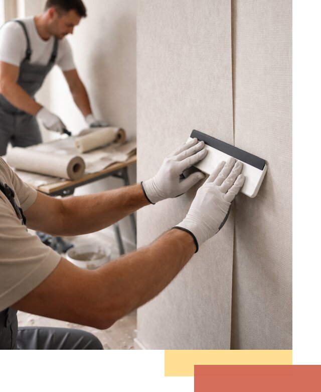 Поклейка обоев под покраску в Апшеронске профессионально и быстро