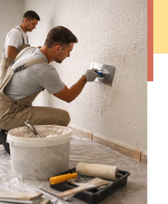 Нанесение жидких обоев в Апшеронске от 7686 руб./м2 — быстро и недорого | ОТДЕЛОЧНИК-Пшр