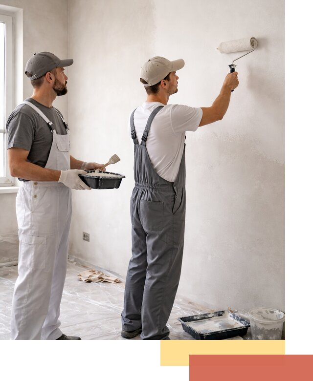 Покраска стен водоэмульсионной краской в Апшеронске