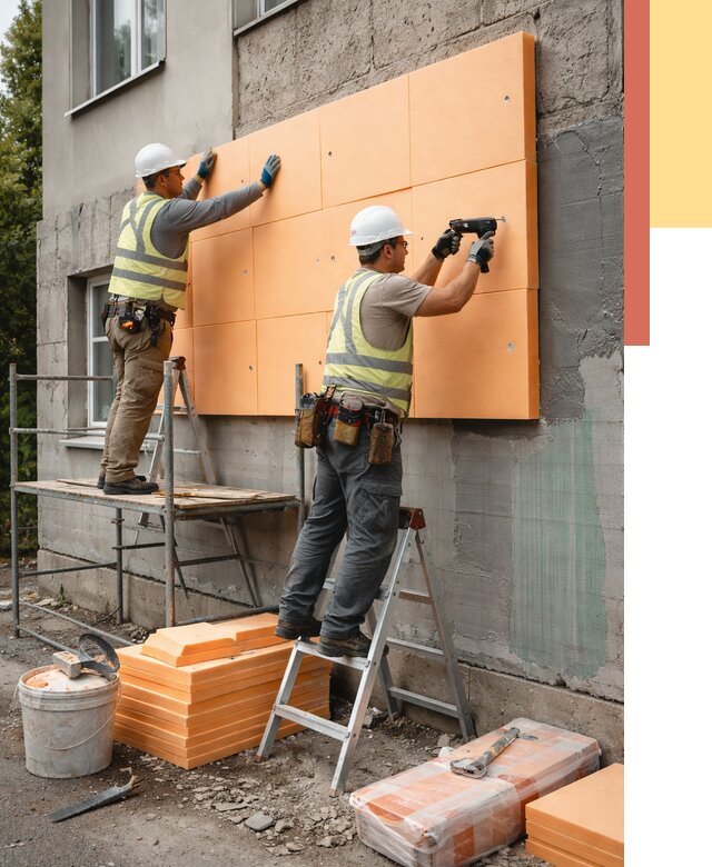 Утепление стен пеноплексом в Апшеронске от 1896 руб./м2 — быстро и недорого | ОТДЕЛОЧНИК-Пшр