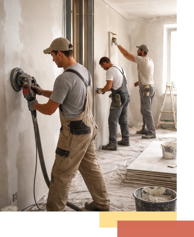 Профессиональная отделка стен в Апшеронске качественно и в срок