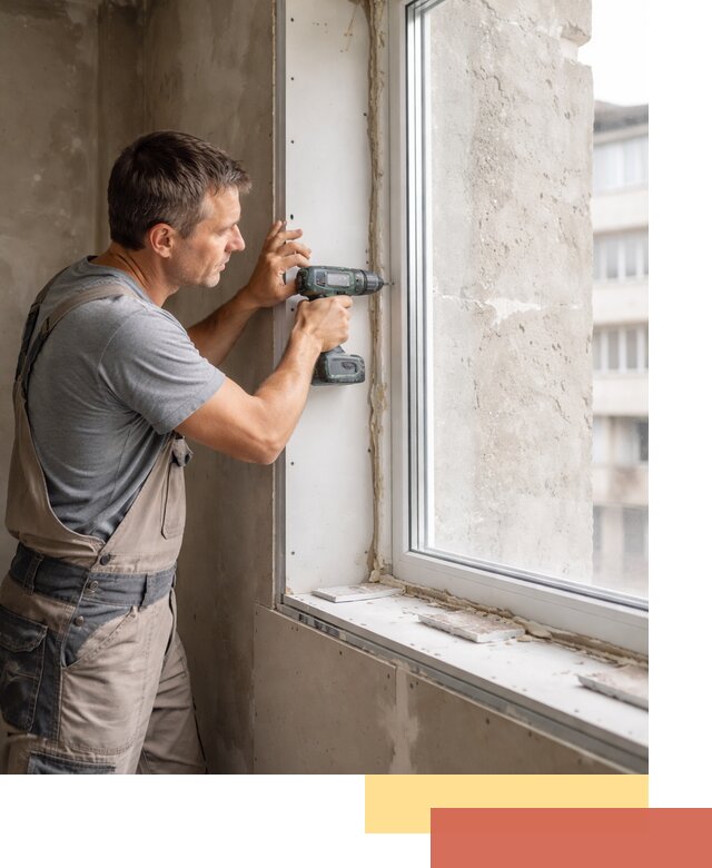 Монтаж гипсокартонных откосов в Апшеронске под ключ