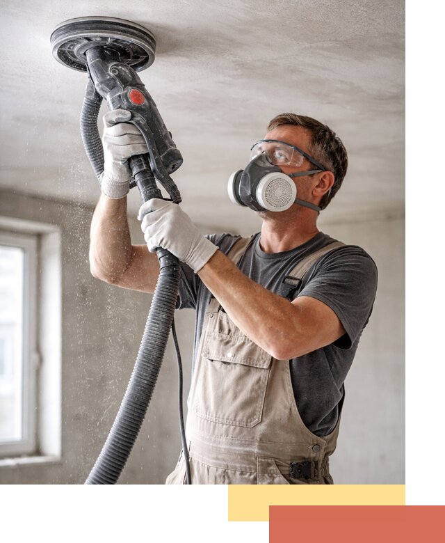 Шлифовка потолка в Апшеронске — качественная подготовка под отделку