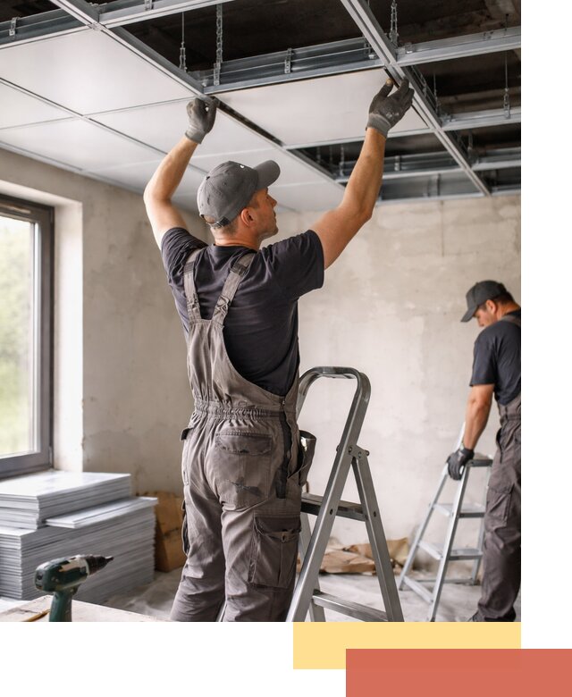 Монтаж кассетного потолка в Апшеронске качественно и быстро