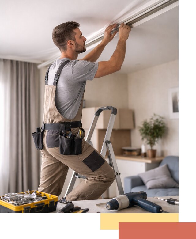 Ремонт натяжных потолков в Апшеронске — качественно и оперативно