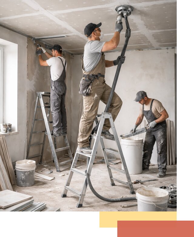 Ремонт потолка из гипсокартона в Апшеронске: быстрый и качественный монтаж