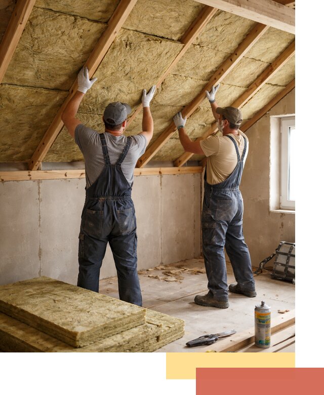 Утепление потолка минеральной ватой в Апшеронске